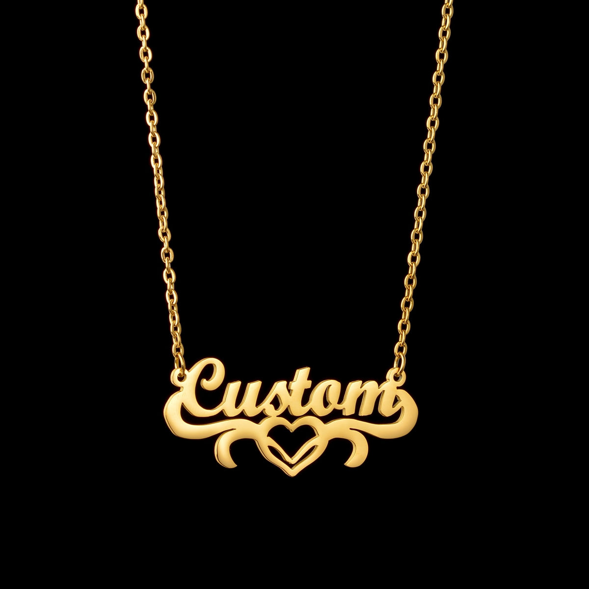 European And American Personalized Name Necklace