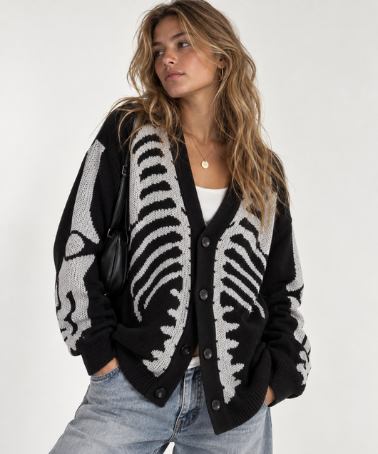 NovaLux™ Skeleton Cardigan