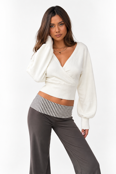 Nova Lux™ V-Neck Wrap Sweater