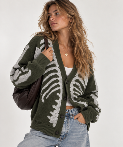 NovaLux™ Skeleton Cardigan